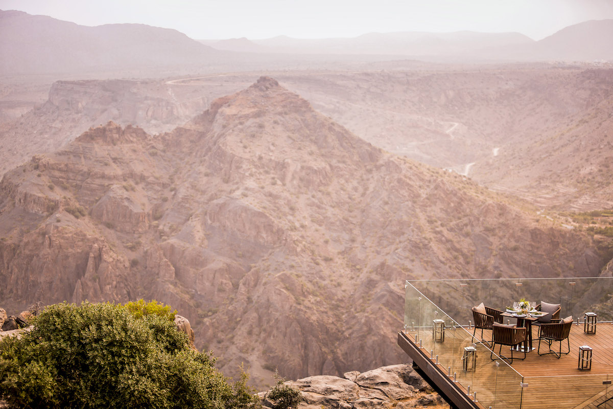 Diana's point, oman anantara hotel