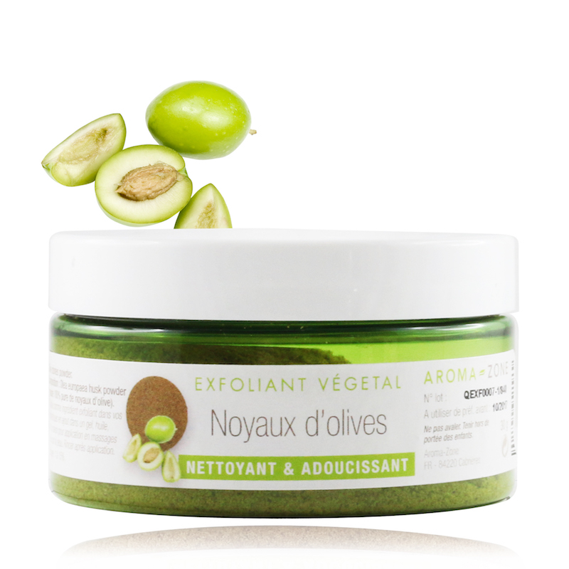 aroma zone exfoliant olive cosmetique