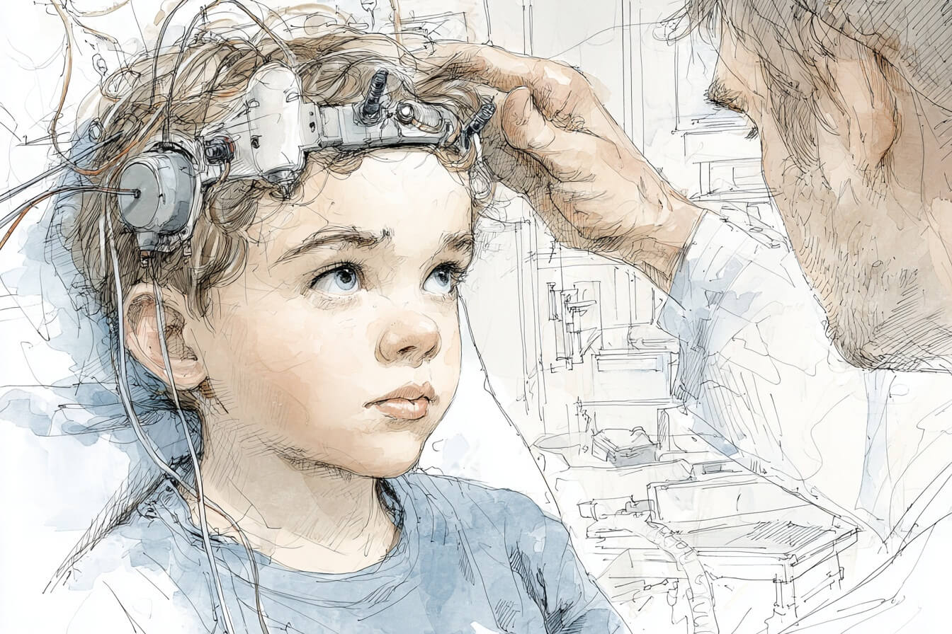 Autisme :  la stimulation magnétique cérébrale pourrait aider les enfants à mieux communiquer