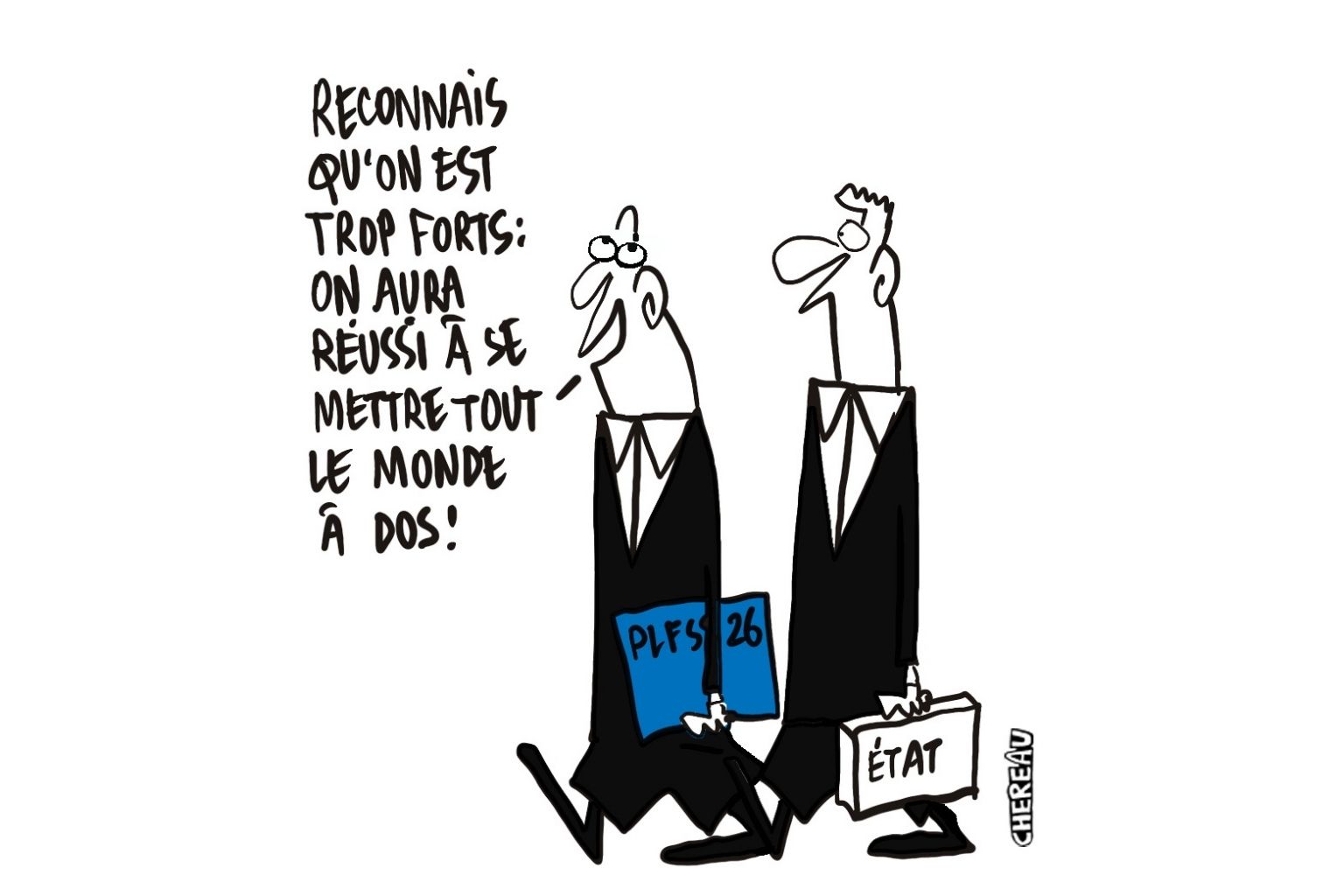 Le dessin du PLFSS qui crispe