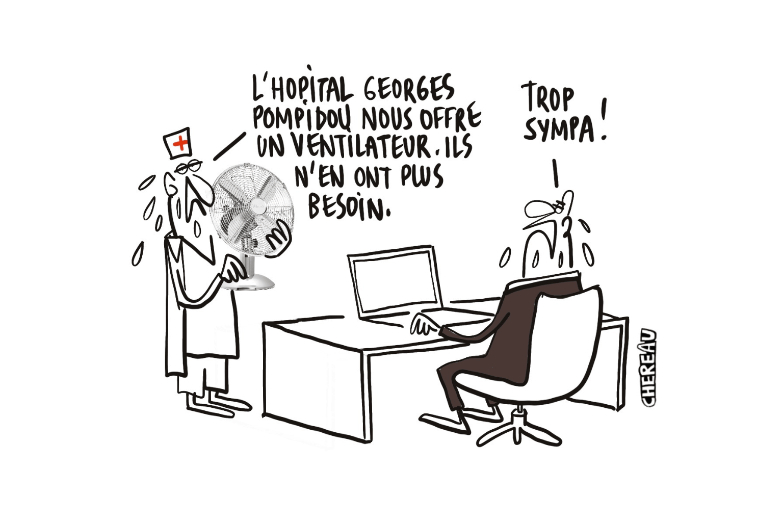 Le dessin du bon samaritain  