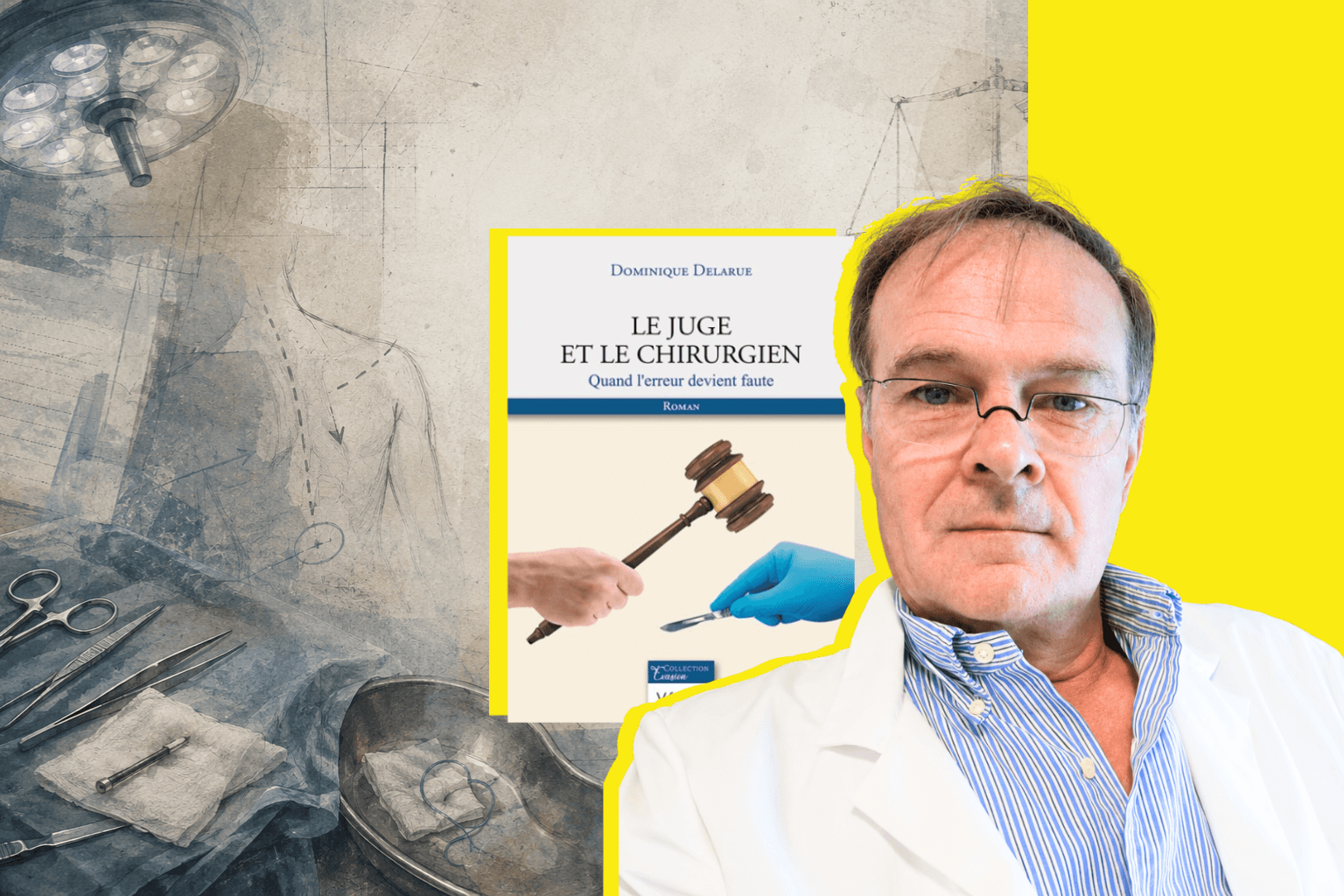 Dr Dominique Delarue : « L’échec d’une intervention chirurgicale ne signifie pas qu’il y a une faute de la part du chirurgien » 