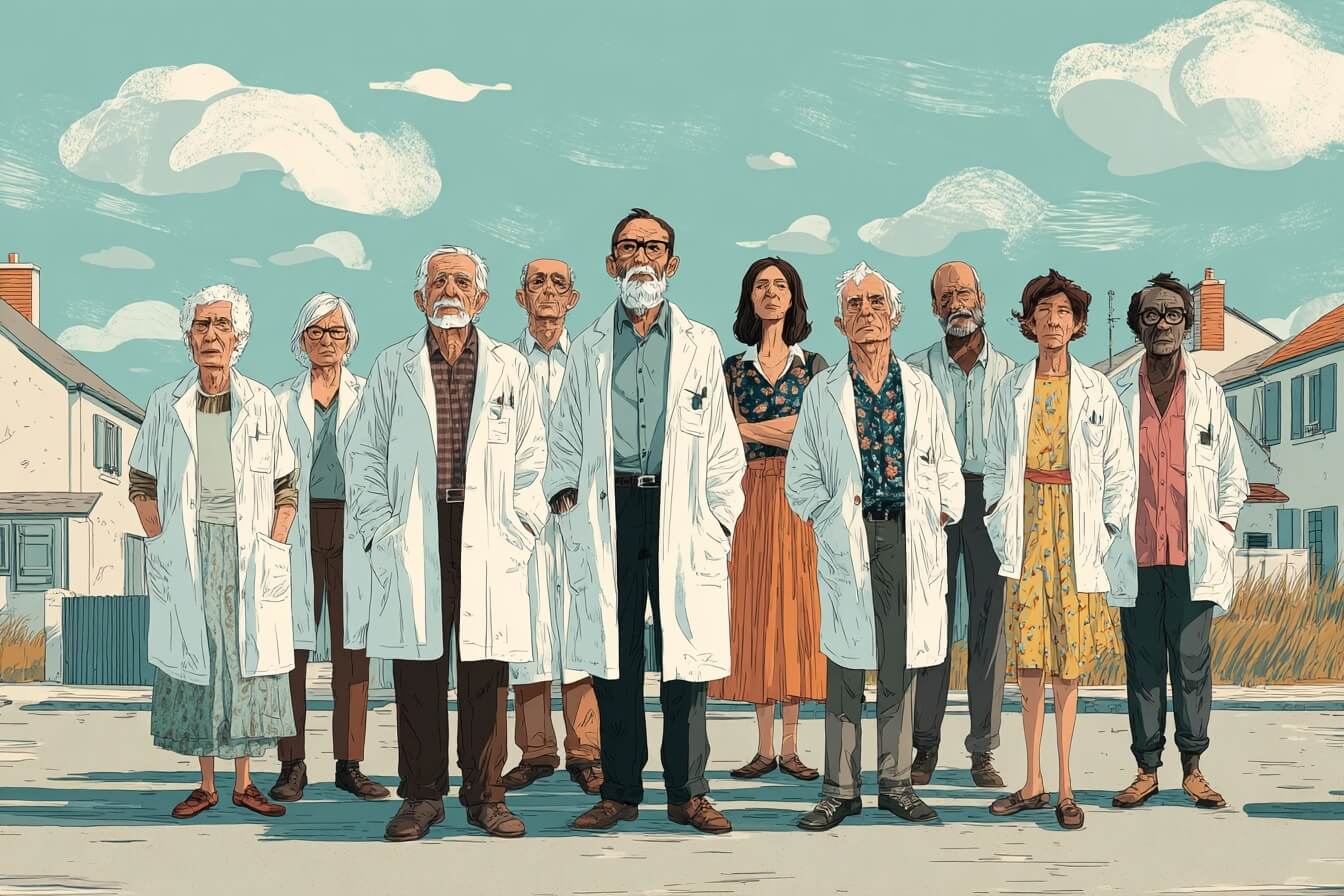 10 médecins retraités reprennent du service avec entrain pour faire tourner un cabinet dans le Vaucluse