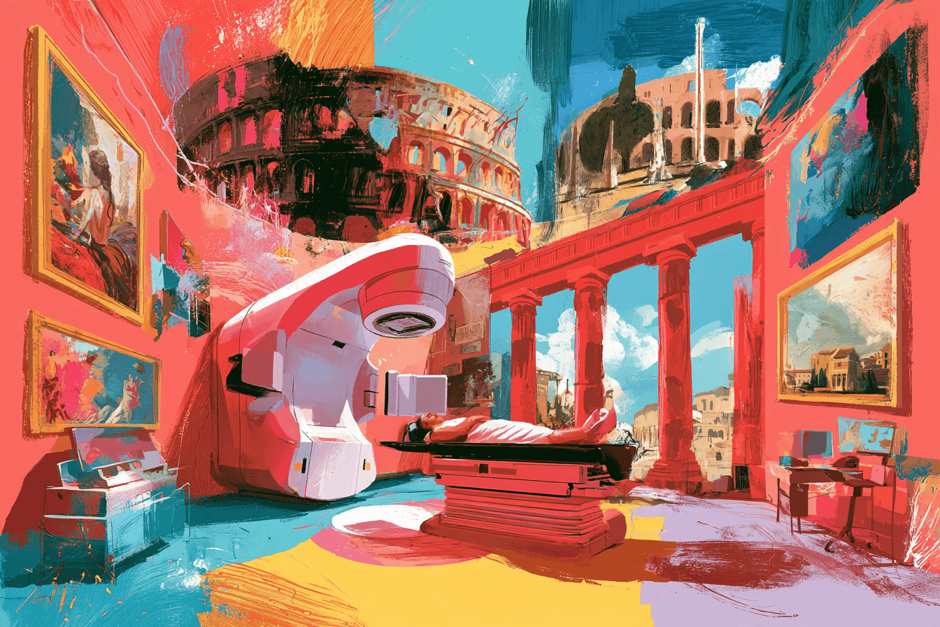 À Rome, cet hôpital mise sur l'art pour accompagner les patients atteints de cancer