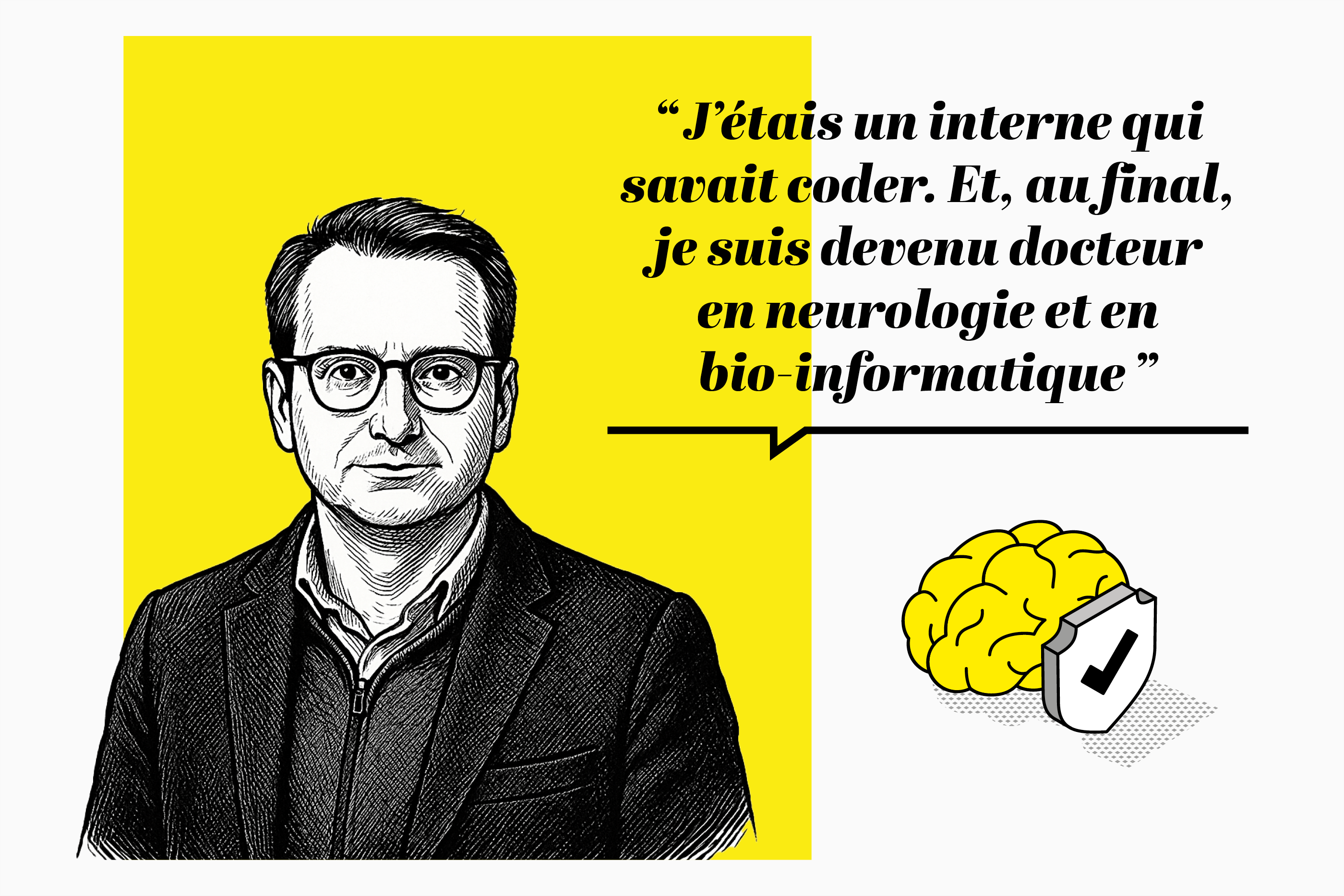 Stanislas Demuth : « J’étais un interne qui savait coder. Et, au final, je suis devenu docteur en neurologie et en bio-informatique »