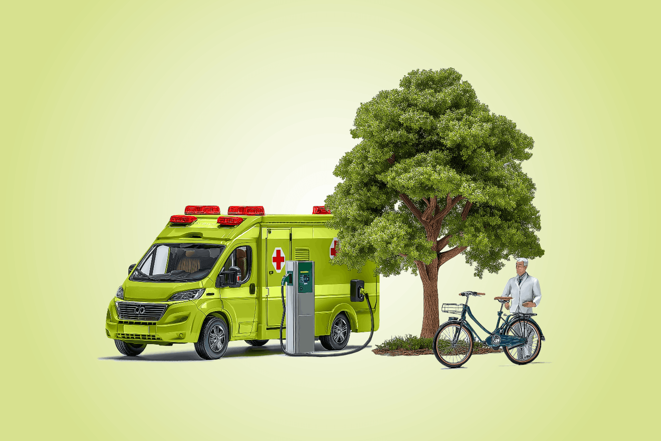 Les transports, source méconnue de décarbonation à l’hôpital