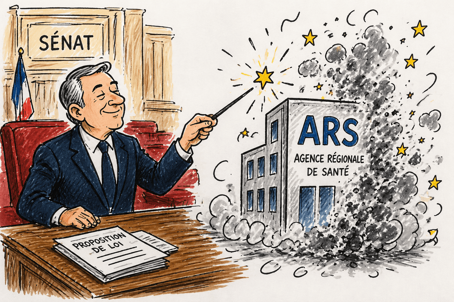 Les ARS à nouveau dans le viseur : cette fois-ci, le Sénat veut carrément les supprimer