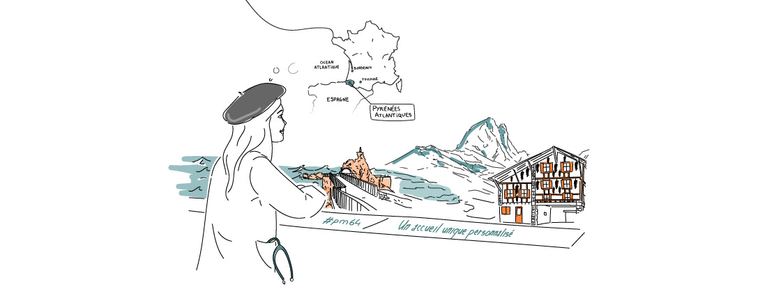 Pyrénées-Atlantiques : comment Présence médicale 64 tisse un cocon humain autour des internes