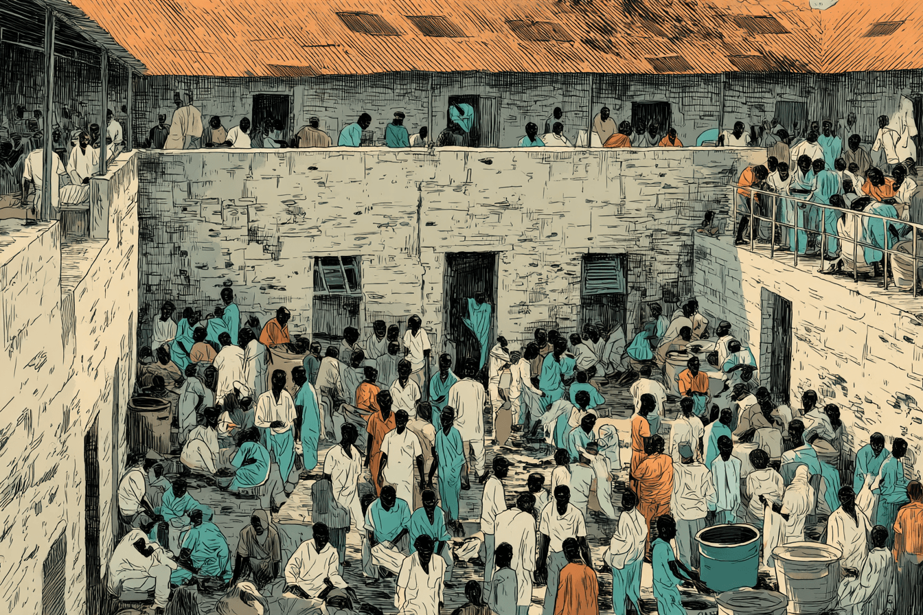 Épidémie de choléra dans une prison en RDC : 11 détenus morts et 74 contaminés