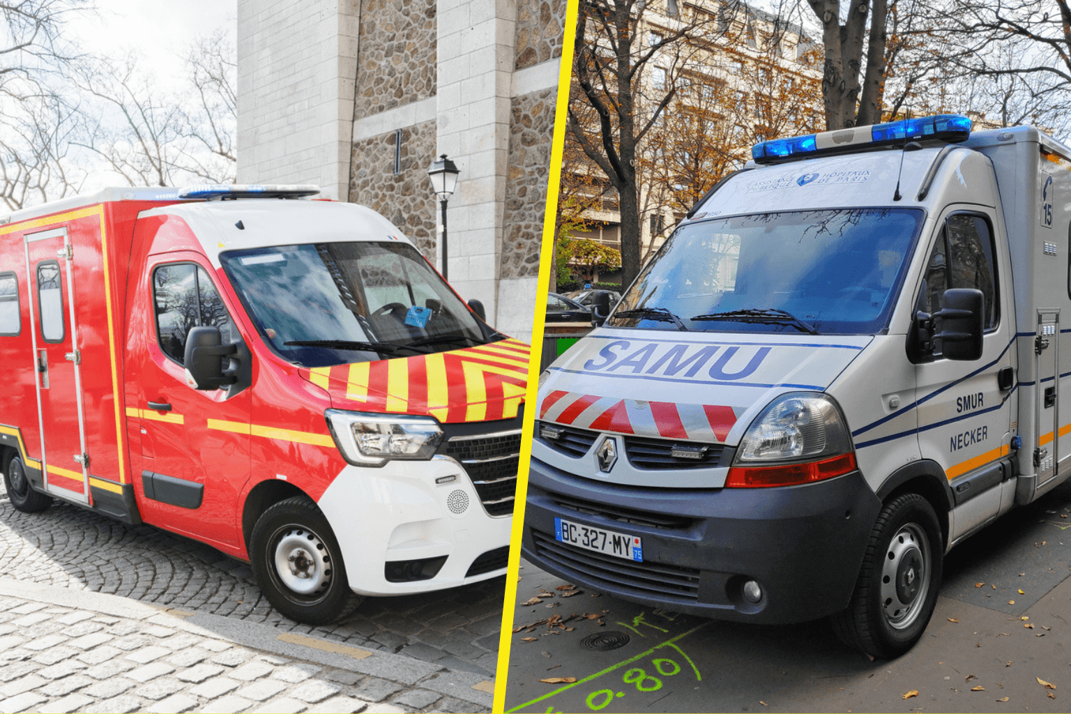 Réforme des secours d'urgence : les pompiers sont pour, pas le Samu