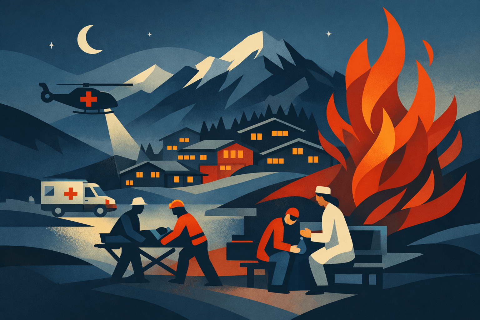 Incendie de Crans-Montana : la France accueille des grands brûlés dans ses hôpitaux