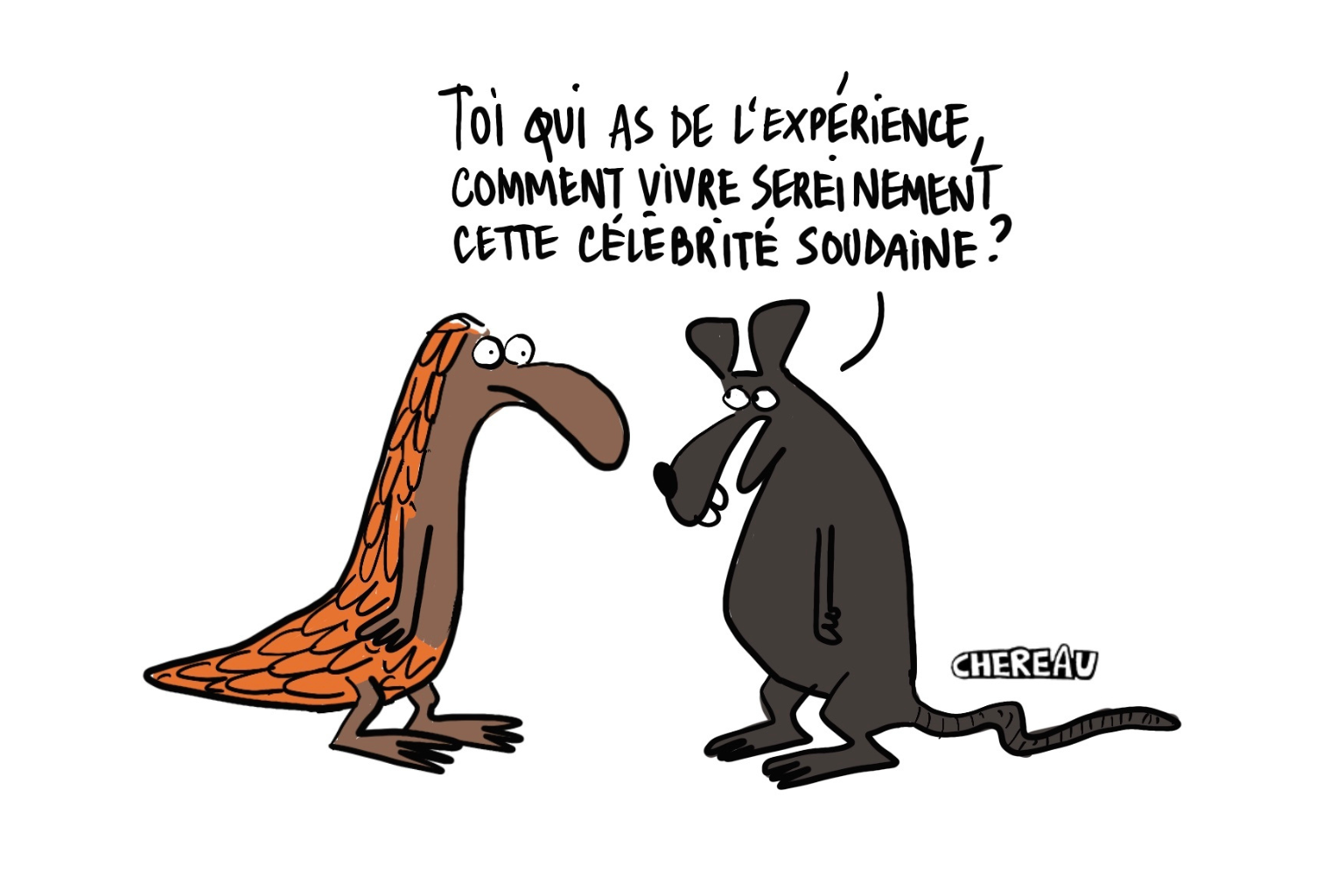 Le dessin du ça ra(t)ppelle le Covid 