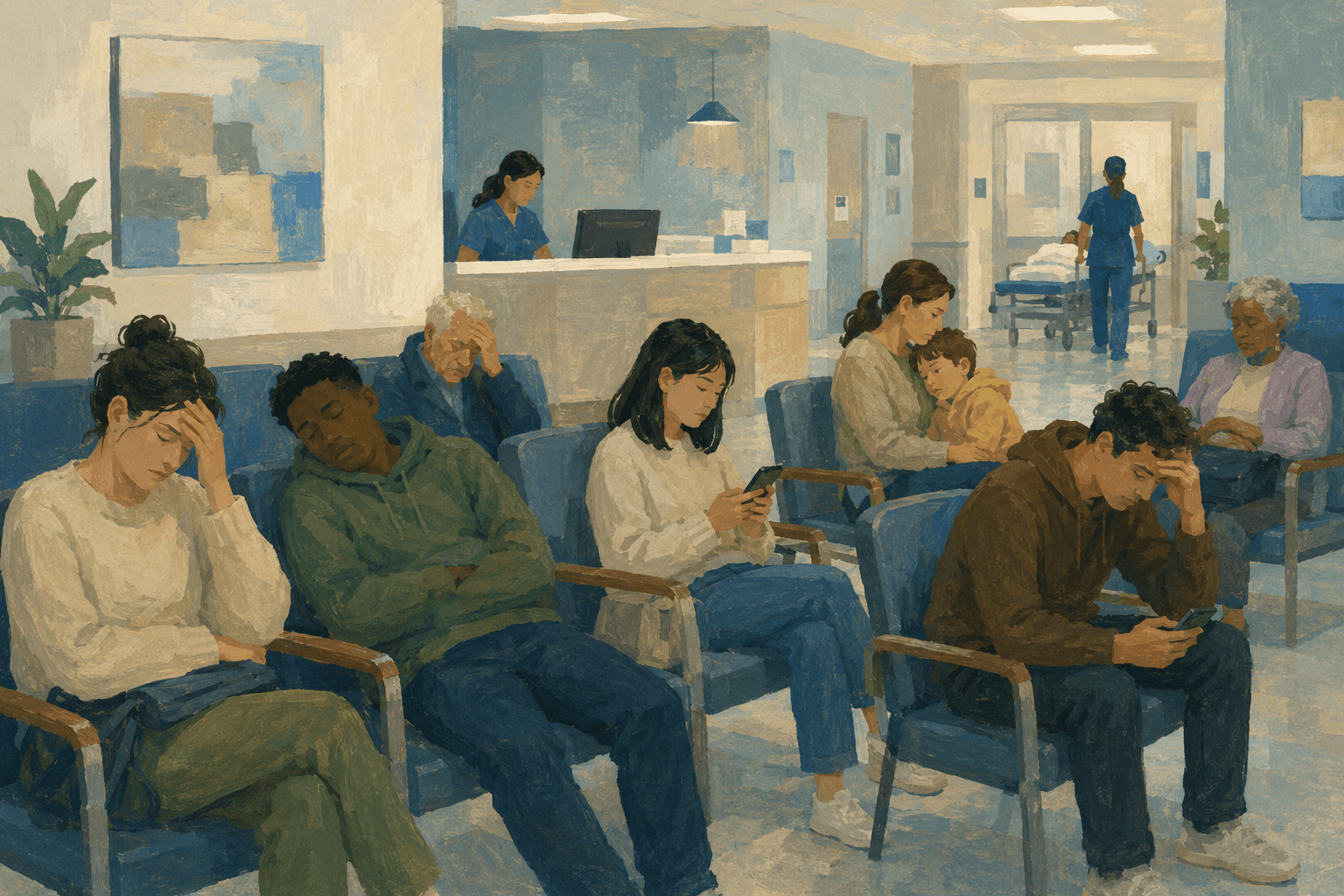 Les délais d'attente aux urgences s'allongent : une heure de plus qu'il y a 10 ans