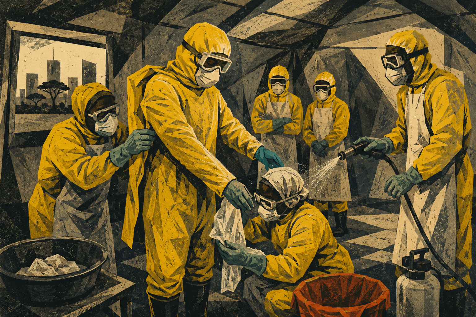 À Nairobi, Médecins Sans Frontières forme ses équipes à affronter Ebola