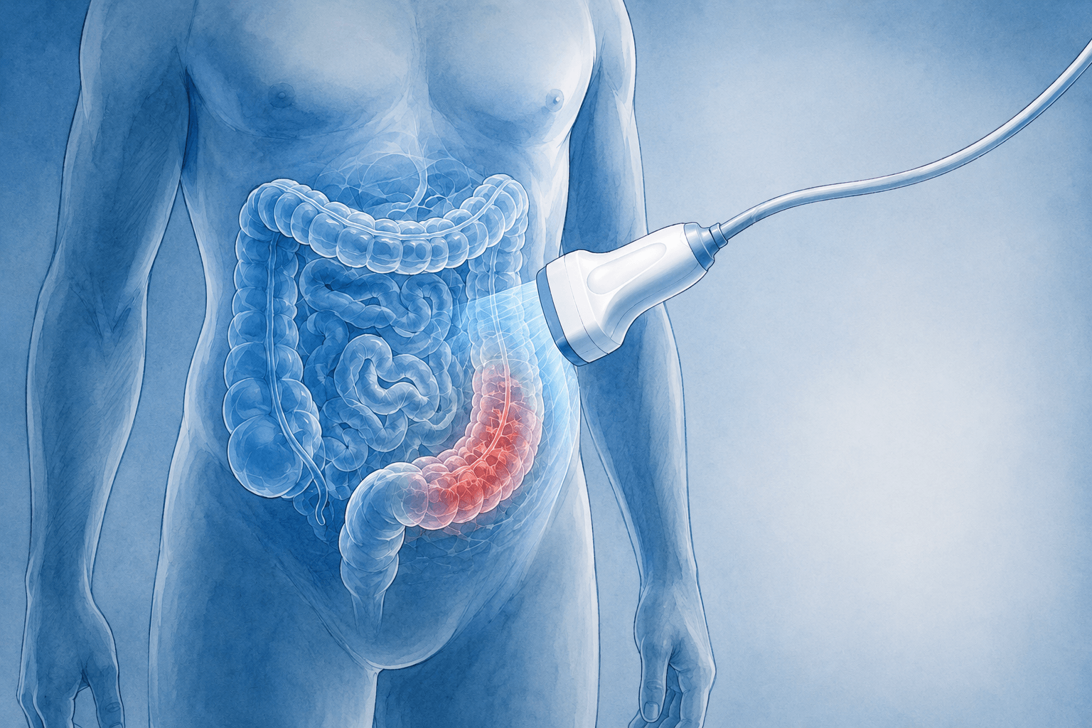 Échographie intestinale : « Une coloscopie sur deux pourrait être évitée dans le suivi des MICI », selon le Pr Mathurin Fumery