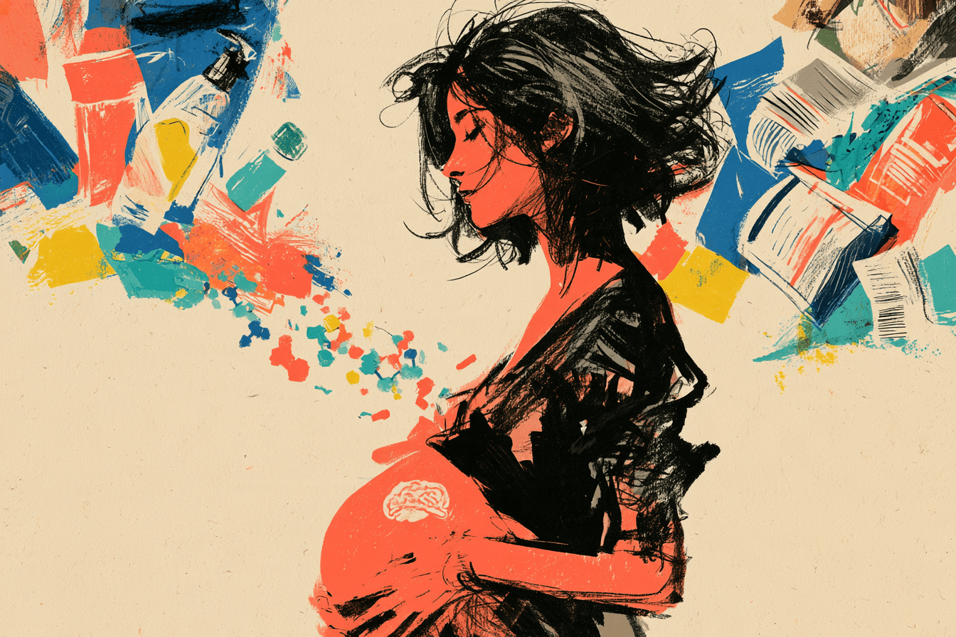 Phtalates et bisphénols pendant la grossesse : une étude pointe un impact possible sur le QI des enfants