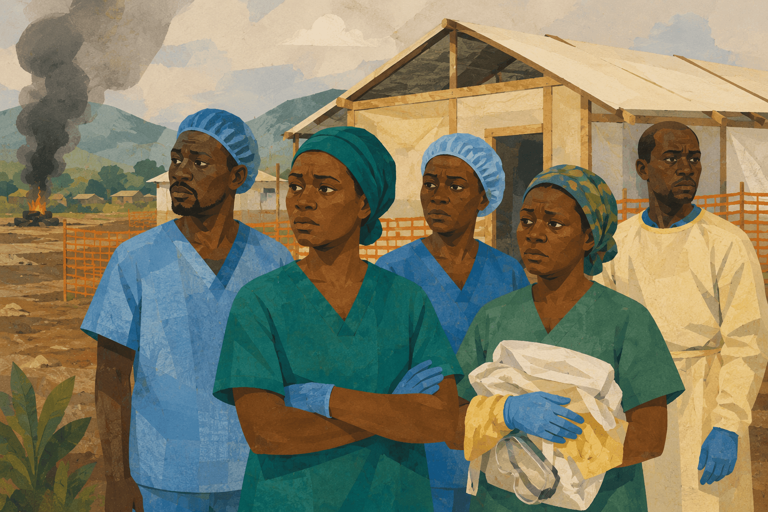En première ligne contre Ebola, des médecins congolais menacent d’une « grève sèche » à cause de retards de paiement
