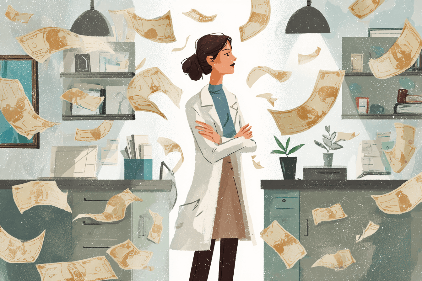 Hausse de 5,33 % du revenu des médecins en 2024 : à relativiser selon la CARMF