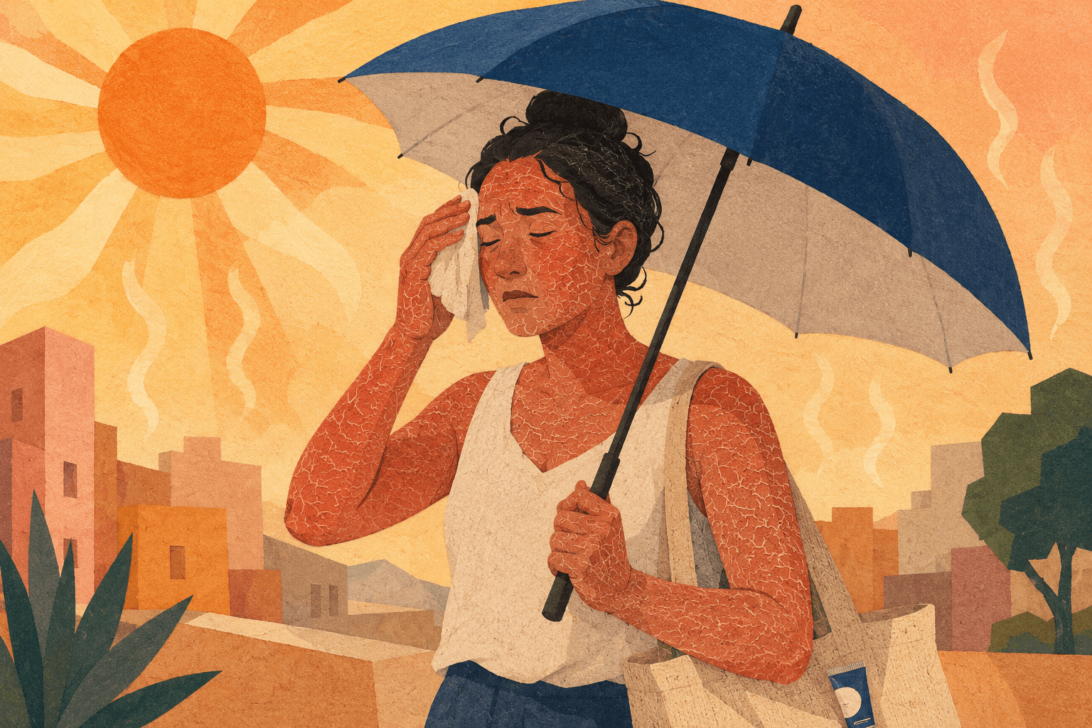 Canicule : pour les malades atteints d’ichtyose, l’impossible régulation de la chaleur