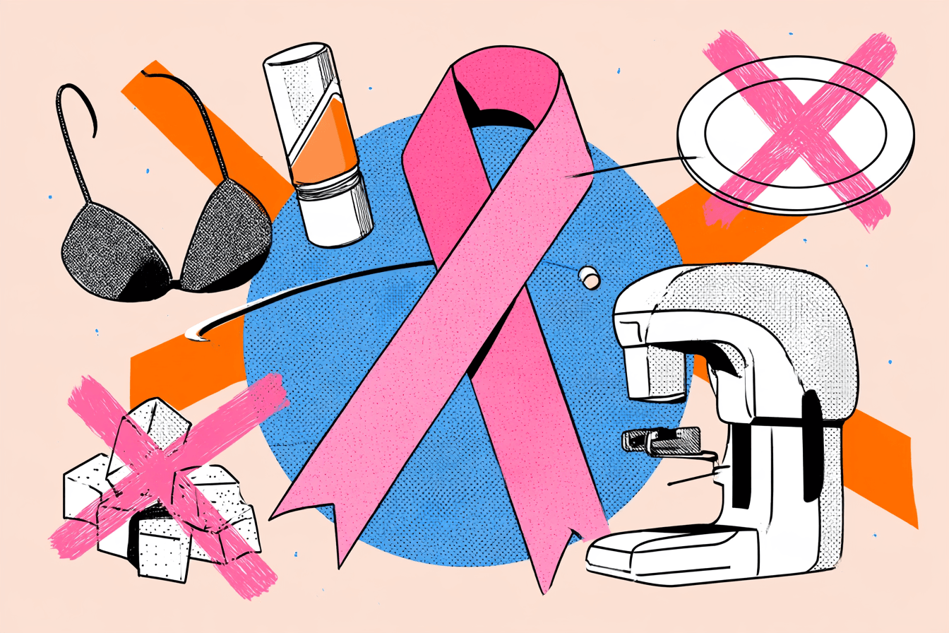 Soutien-gorge, sels d’aluminium, jeûne, sucre… Que répondre aux idées reçues de vos patients sur le cancer du sein ?