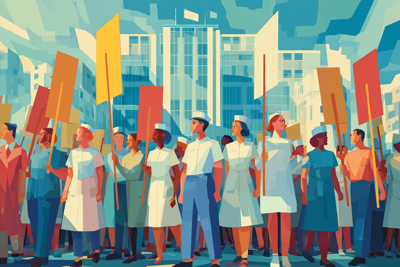 Aux États-Unis aussi les soignants se mobilisent : 15 000 infirmiers en grève à New-York