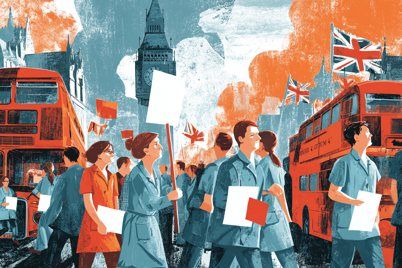 Les internes anglais sont en grève pour la 15e fois en 3 ans