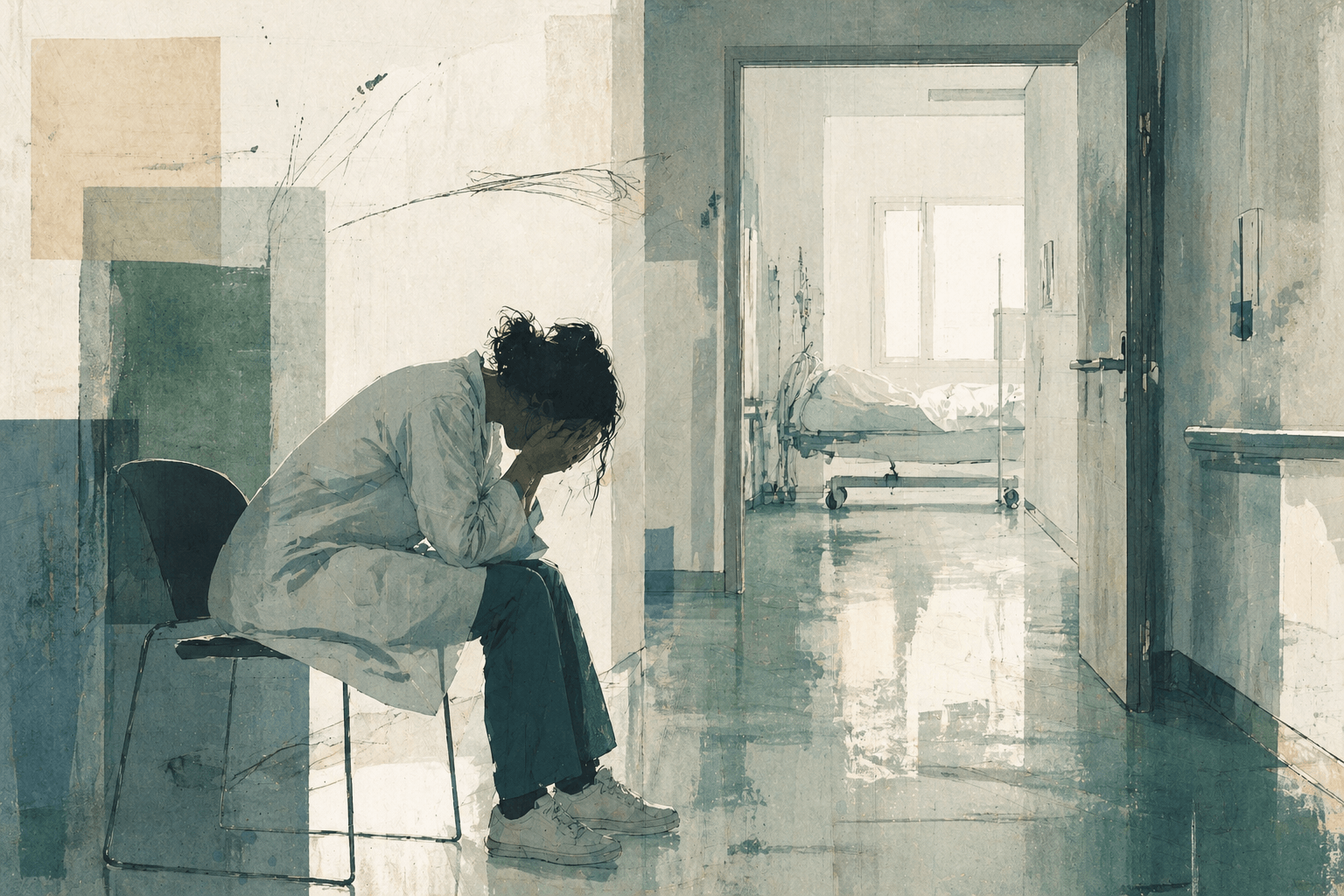 Décès de patients : une étude montre l’impact sur la santé mentale des soignants et l’absence de soutien institutionnel