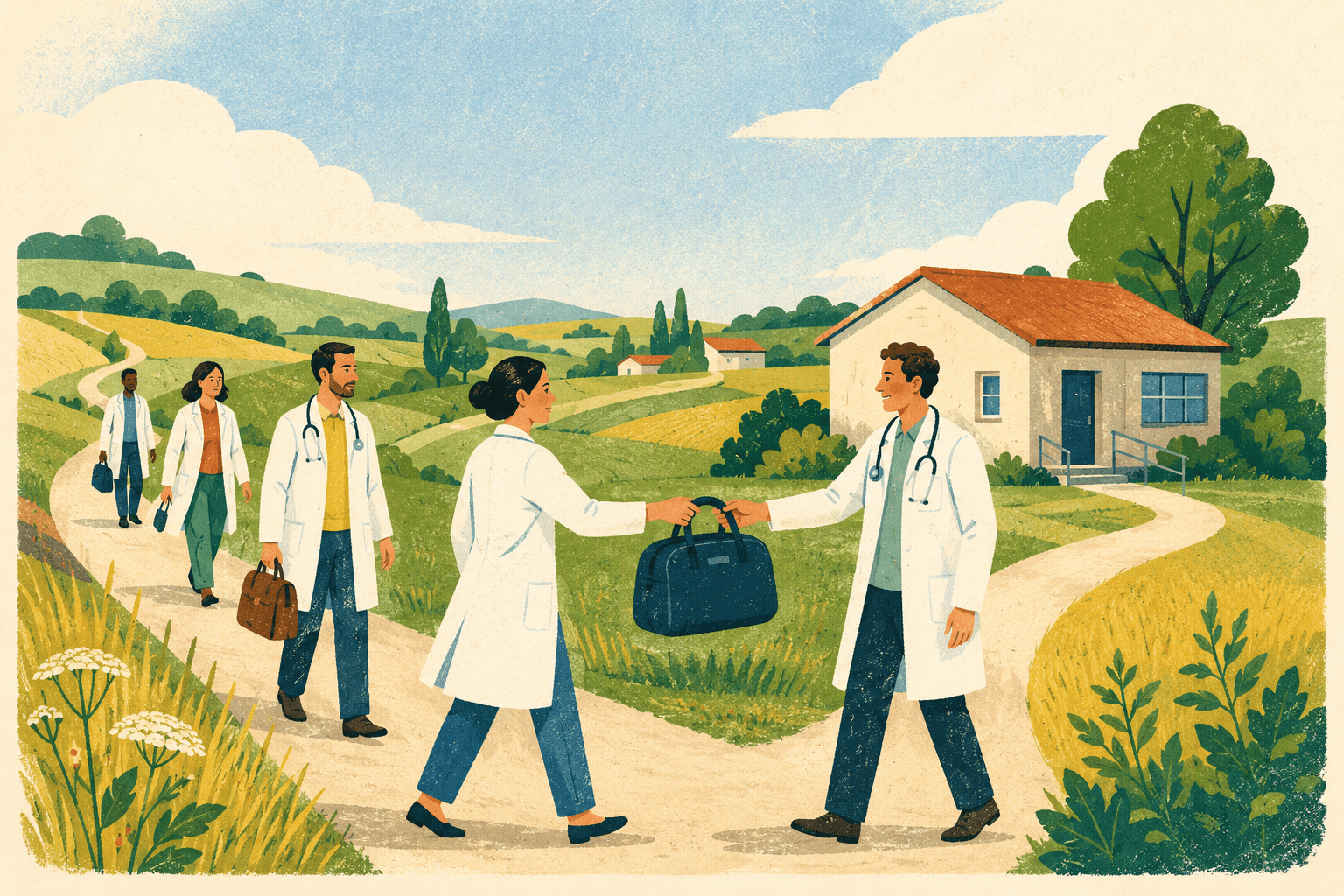 Généralistes, travaillez une semaine par an pour Médecins Solidaires et soignez 1 million de Français en désert médical