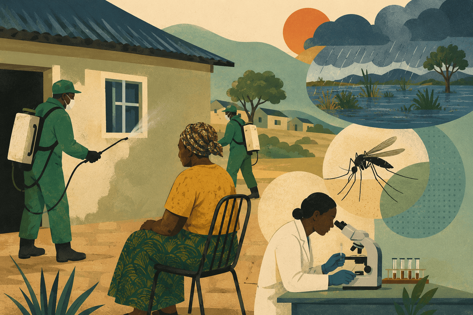 En Afrique du Sud, le paludisme gagne du terrain avec les pluies et la chaleur