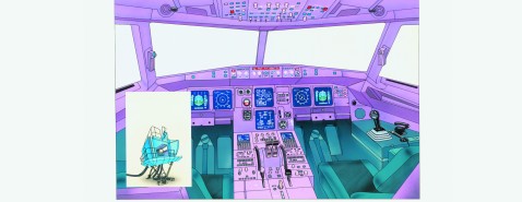 Les pilotes de ligne, des habitués de la simu