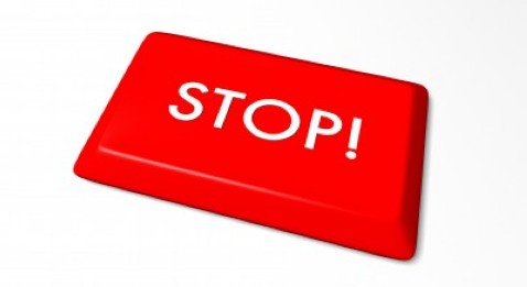 Dernière minute : pas de signature du bloc !