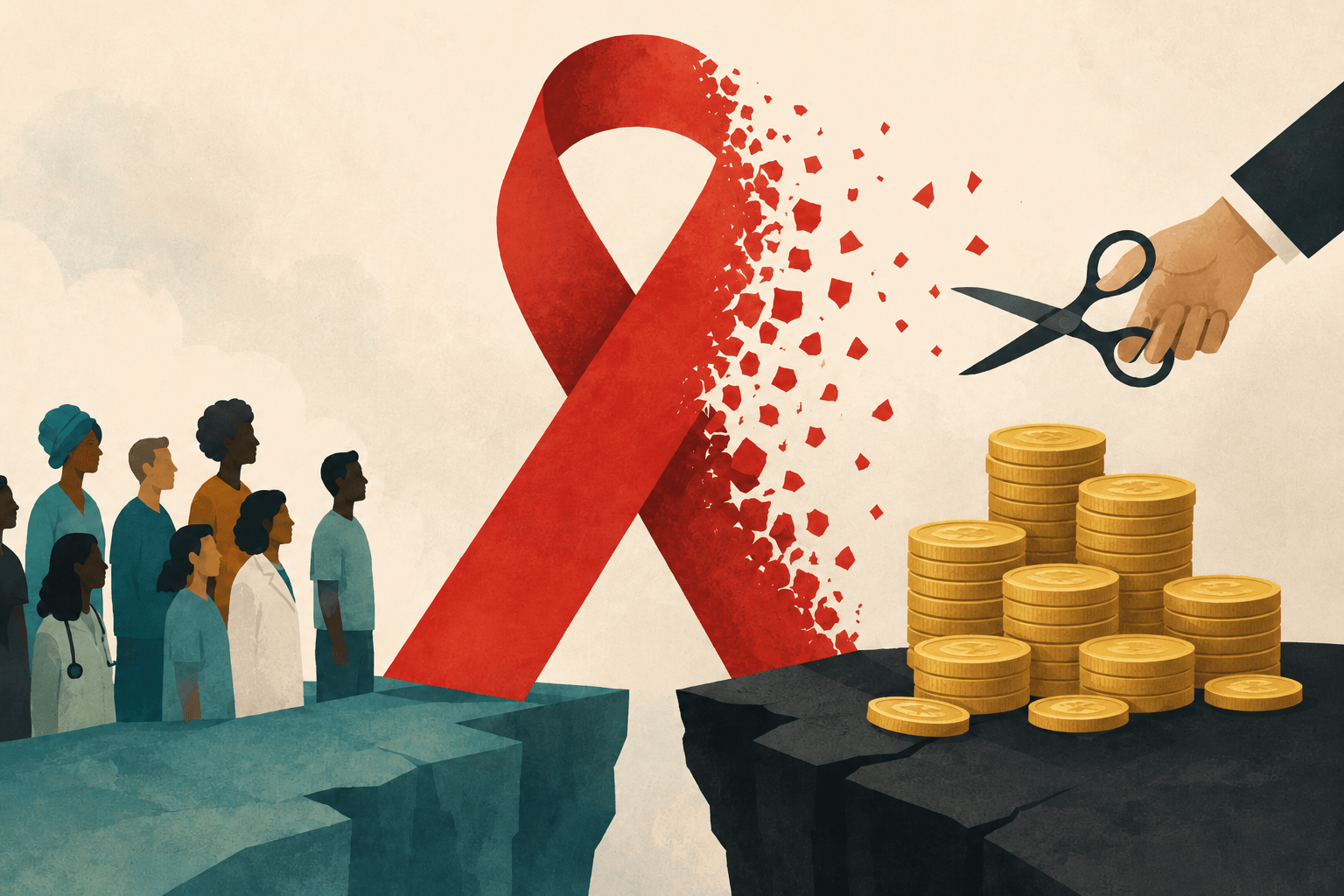 Sida : les progrès scientifique en danger à cause du désengagement de certains pays donateurs