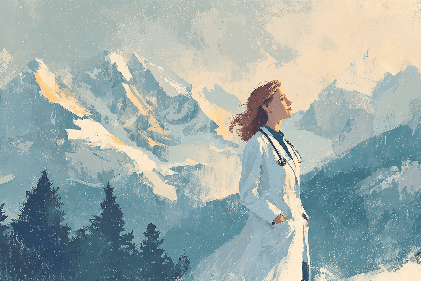 Urgences au pied du Mont-Blanc : 7 500 euros par mois pour exercer au cœur des avalanches, le témoignage d’une médecin de montagne