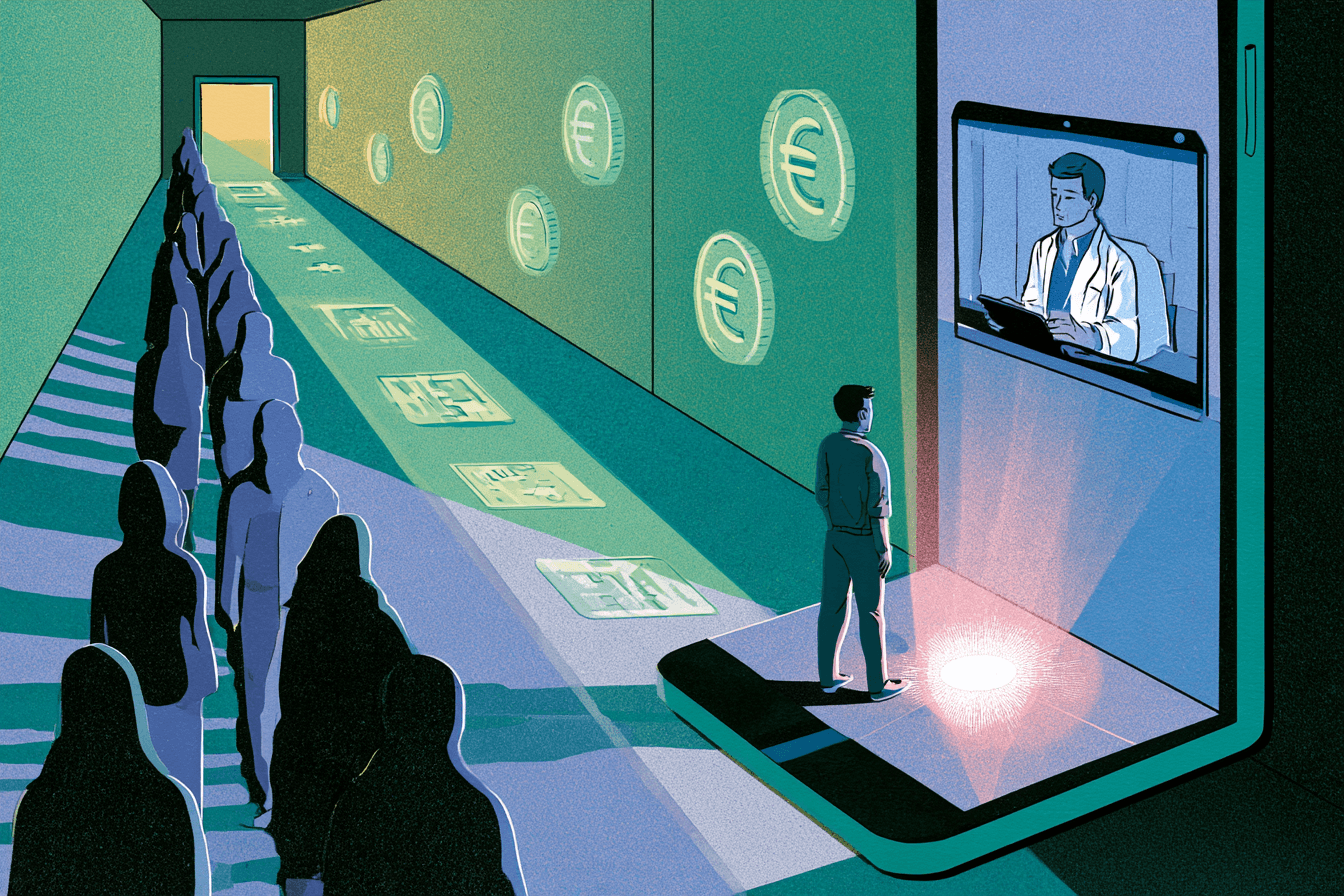 Jusqu'à 20€ pour voir un médecin plus vite : le business des coupe-files en téléconsultation énerve la profession