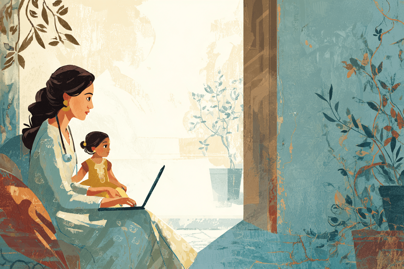 Au Pakistan, la téléconsultation permet aux femmes médecins de soigner à nouveau