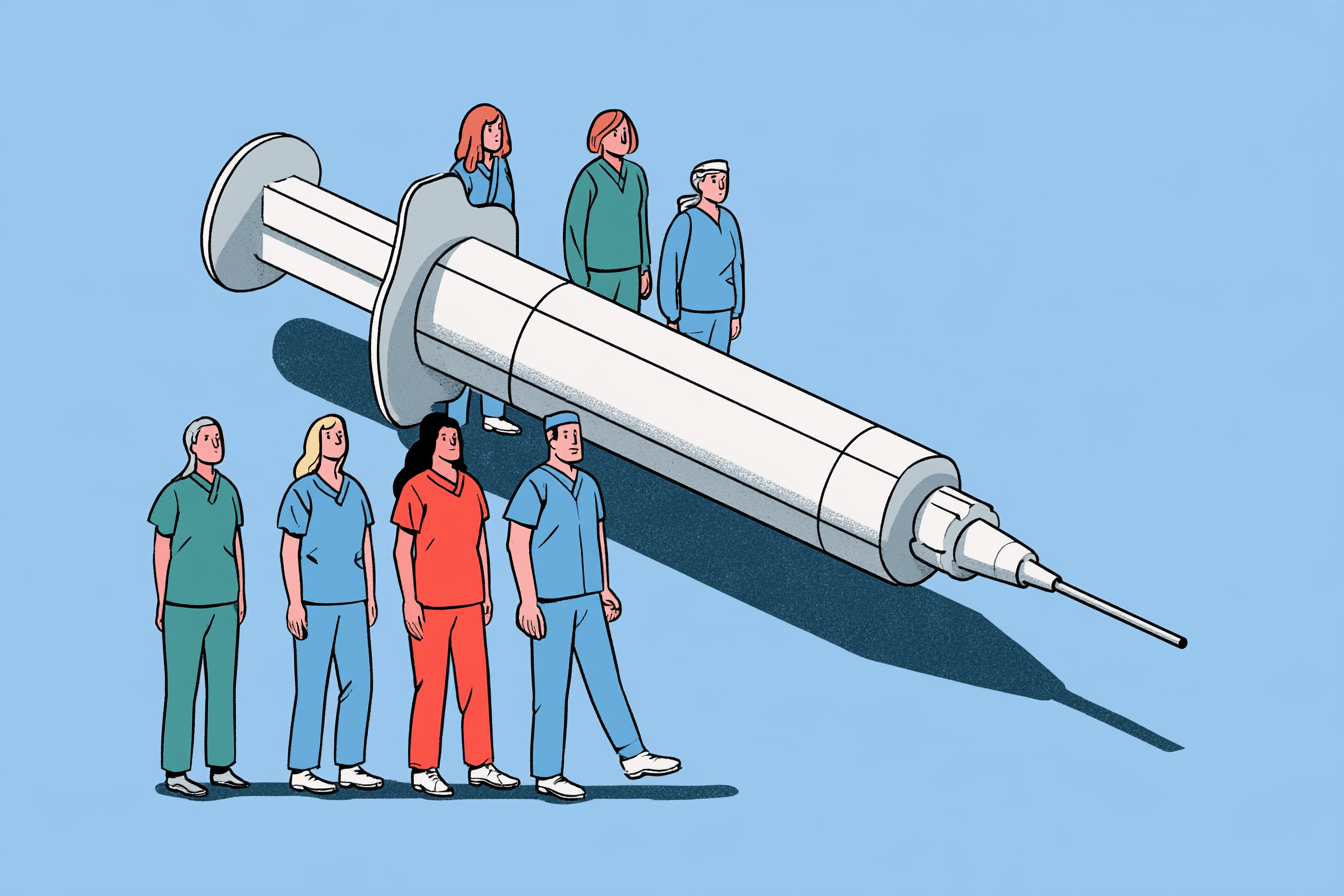 Le vaccin contre la grippe boudé par les personnes à risque, et encore plus par les soignants