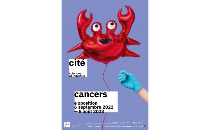 Affiche exposition ‘Cancers‘