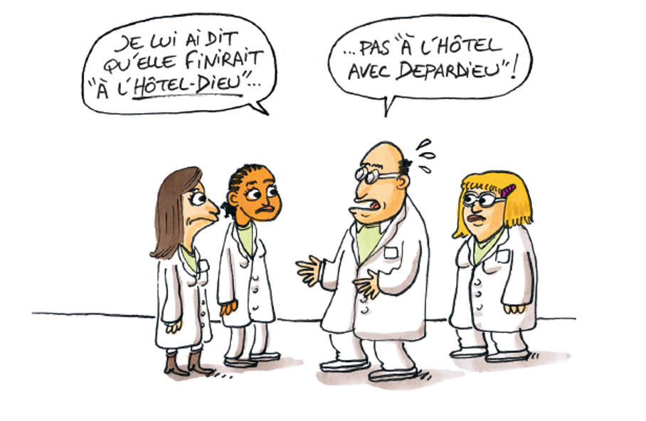 Dessin The French Radiologist