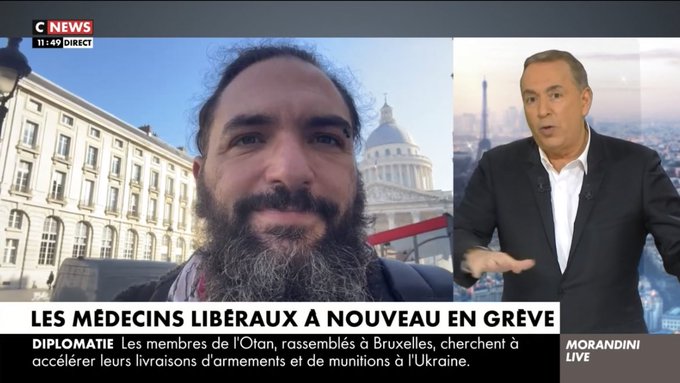 Sylvain Gonzalez sur CNews