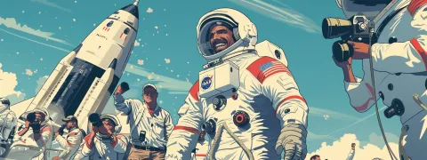 Le corps humain récupère bien après un séjour dans l'espace