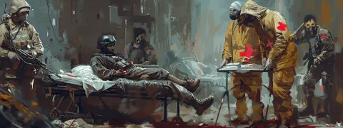 Les médecins ukrainiens sur le front, n'en sortiront pas indemnes... Témoignage