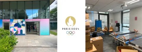 JO : au village olympique, la « polyclinique » dédiée aux athlètes dans les startings-blocks