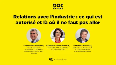 [DOC EN STOCK] Relations avec l’industrie : ce qui est autorisé et là où il ne faut pas aller