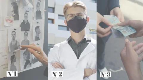 La dose d'actu de la semaine du 25 octobre : faux médecin en cavale, étudiant suspendu et budget de la Sécu