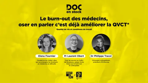 [DOC EN STOCK] Le replay - le burn-out des médecins, oser en parler c'est déjà améliorer la QVCT