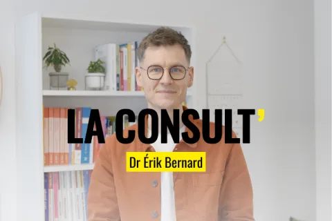La Consult d’Érik Bernard : « Il faut explorer les alternatives non-médicamenteuses avec le patient, notamment avec les IPP et les benzodiazépines » 