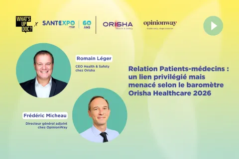 Relation Patients-médecins : un lien privilégié mais menacé selon le baromètre Orisha Healthcare 2026