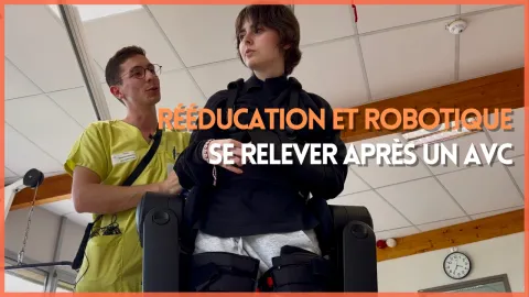 Réapprendre à marcher après un AVC grâce à un exosquelette