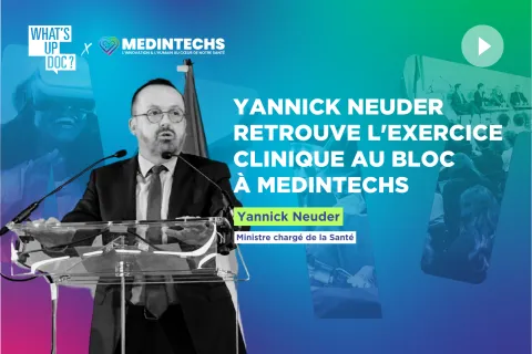 S2025 : ÉP 2 - Yannick Neuder retrouve l'exercice clinique au bloc à Medintechs