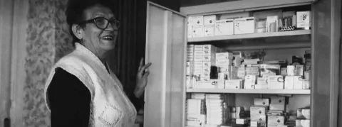 A Siversk en l'Ukraine, une médecin toujours au service de ses malades malgré les bombardements 